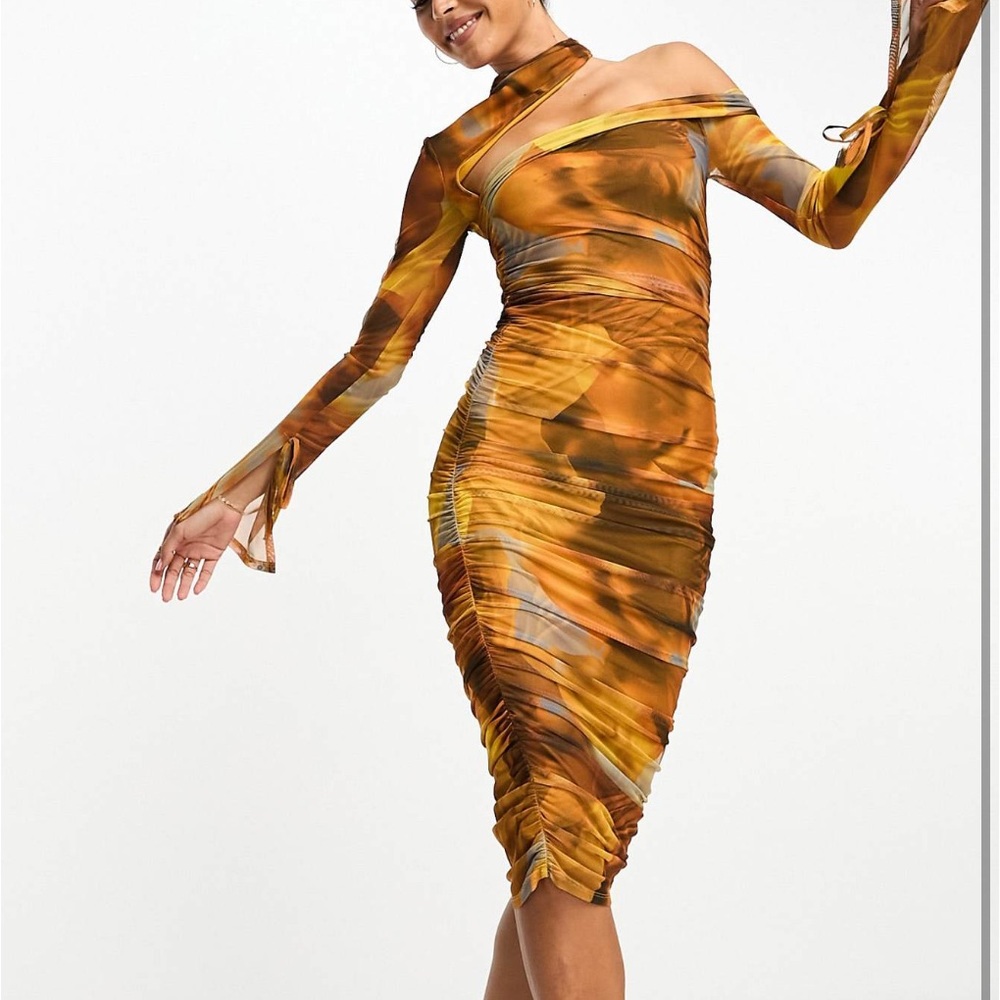 NWT Asos Designs Assymetric Dress